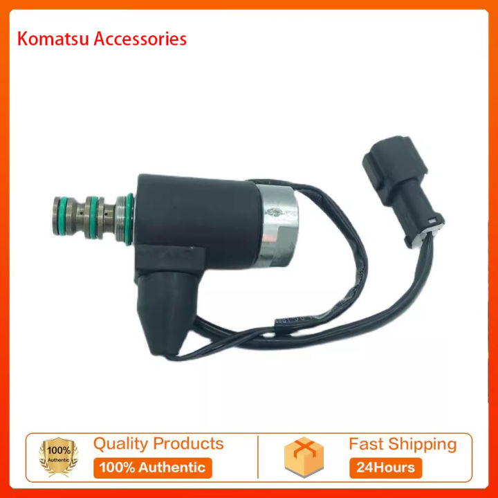 Excavator Komatsu PC60-7 100 120-6 Rotary rotary solenoid valve ...