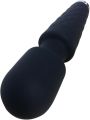 Powerful Hand held Cordless Personal Wand Massager with Memory Feature USB Rechargeable Massage Travel Waterproof 20 Vibration Patterns 8 Speeds Skin Soft Silicone - Magic Stress Away. 