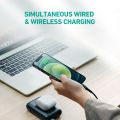 AUKEY PB-WL01S 10000mAh Basix Pro Mini Wireless Charging Power Bank (20W Power Delivery). 