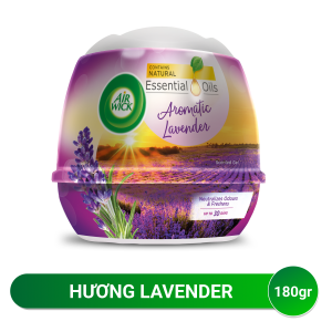 Sáp thơm phòng Air Wick chứa tinh dầu tự nhiên khử mùi tức thì hương thơm tươi mát cả ngày 180g