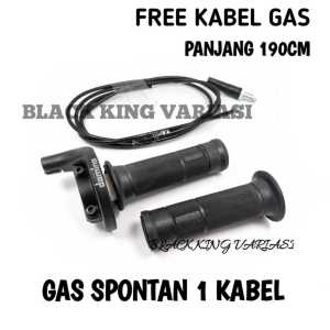 Kabel Gas Spontan Motor 190 cm Gas Spontan 1 Kabel Grip Karbon Motor 1 Kabel 120cm Universal Gas Kontan 1 Kabel