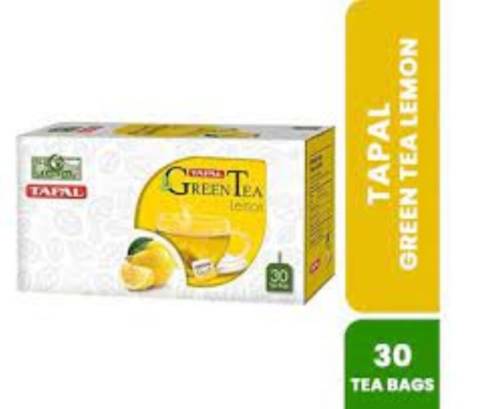 Tapal Green Tea Lemon 🍋 Flavoured 30 Tea Bags Lazada