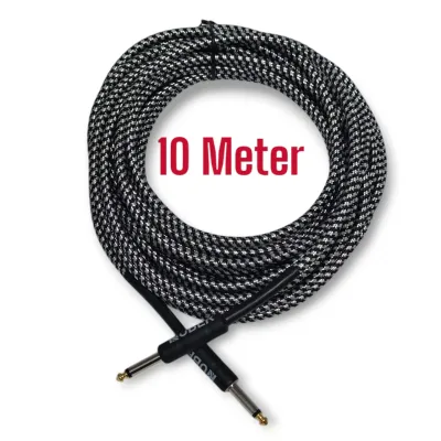 Kabel Jack Gitar Listrik Fender 10 Meter Vintage Voltage Gitar Dan Bass Kabel Gitar FCL-10M