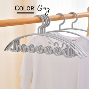 Quick-Dry Plastic Hanger Organizer for Clothes Versatile Laundry Hook Rack Non-Slip Closet Storage
