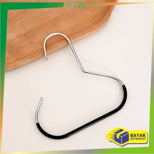 FH-C1403 Gantungan Cincin Penyimpanan Tas Topi Syal Anti Slip Kait Dasi Organizer Gantungan Dinding