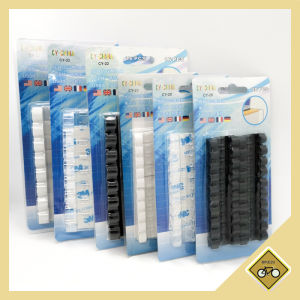 คลิปเก็บสายไฟ ตัวล๊อคสายไฟ ที่เก็บสายไฟ พร้อมกาวสองหน้า 3M เหนียวและทนทาน ไม่ต้องเจาะ 16/20ชิ้น 3สี พร้อมส่ง