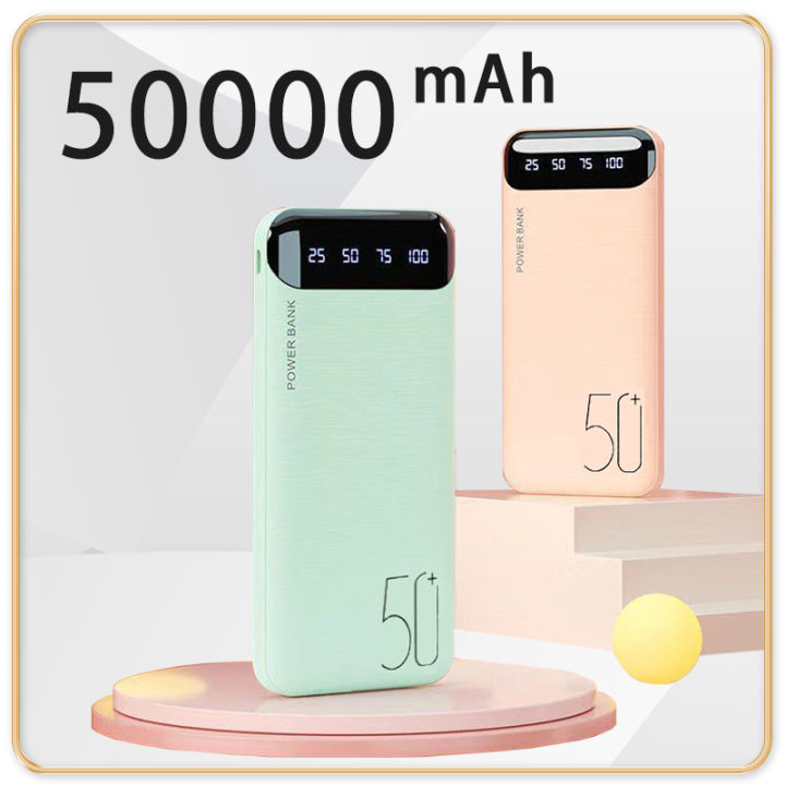 sạc dự phòng 50000mAh Màn hình số di động Ba đầu vào Đầu ra kép Ngân ...