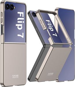 Samsung Galaxy Z Flip 7 Case Ultra-Thin Anti-Drop Anti-Scratch Folding Matte Hard PC Shockproof Protective Case Cover for Galaxy Z Flip 7 Fe CaseZ Flip 6 Case