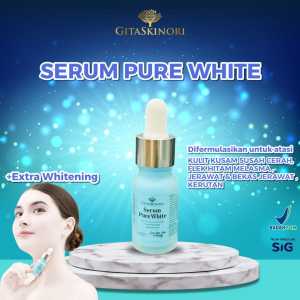 Serum Pure white Booster Glowing X50 - Serum Pencerah dan Pelembab Wajah