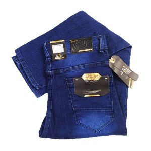 Celana Panjang Warna Soft Jeans Pria Dewasa Slimfit