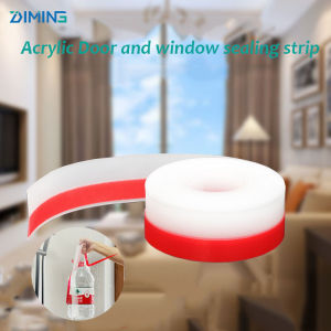 Acrylic Door and Window Sealing Strip Windproof Strip Bottom Door Seal Soundproof Sealing Strip Windproof and Insect-Proof Glass Door Seam Sealing Strip