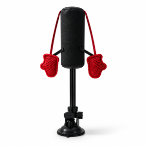 [SG Stock]Interactive Cat Punching Bag Toy with Strong Suction Cup Base Spring Bounce Self‑Play Kitten Toy Durable Oxford Fabric Indoor Exercise Toy for Kitten Adult Cat Relieve Boredom