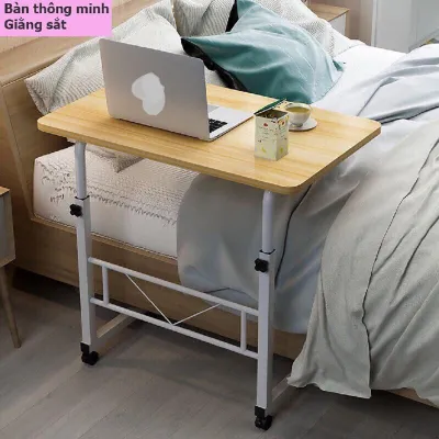 Bàn Làm Việc Kết Hợp Kệ Sách (2 Gian) và Bàn Làm Việc Di Động Có Thể Điều Chỉnh Độ Cao. LMS