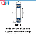 UBC ตลับลูกปืนเม็ดกลมสัมผัสเชิงมุม 7012 7013 7014 7015 7017 7020 7022 Angular Contact Ball Bearing ( Single Row ). 