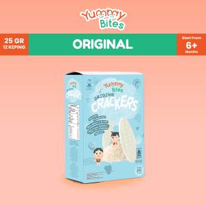 Yummy Bites Rice Crackers 25 GR Snack Baby/ Cemilan bayi