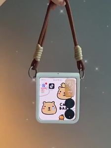 For Samsung Galaxy Z Flip 6 Z Flip 5 Z Flip 7 Cellular Phone 3D Hard Case Shockproof Z Flip 3 5G Phone Case Back Cover