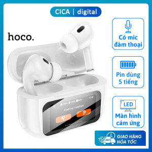 Tai Nghe Bluetooth Không Dây Hoco EW72 Màn Hình LED Cảm Ứng Có Micro Đàm Thoại Bảo Hành 24 Tháng - Chính Hãng