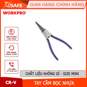 Kìm mũi dài bằng thép CR-V Workpro - WP231080