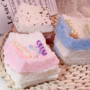 DOWNA Phục hồi chậm Đồ chơi bóp hình bánh mì nướng Mềm mại Phim hoạt hình Đồ chơi xốp Mochi Squish Thời trang Chống căng thẳng Đồ chơi giảm lo âu Giảm căng thẳng