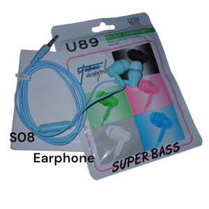 S08 HEADSET EARPHONES 3.5 MM JACK EARPHONE HIFI SOUND EXTRA BASS STEREO MIC HIGH QUALITY FULL BAS SP