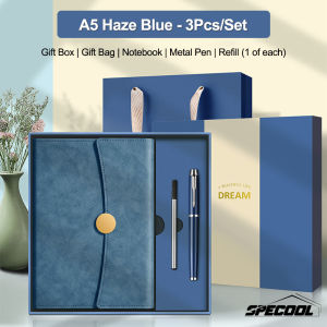 Specool® Creative 3-fold Business Notebook Gift Box Set — Premium Office & Work Gift