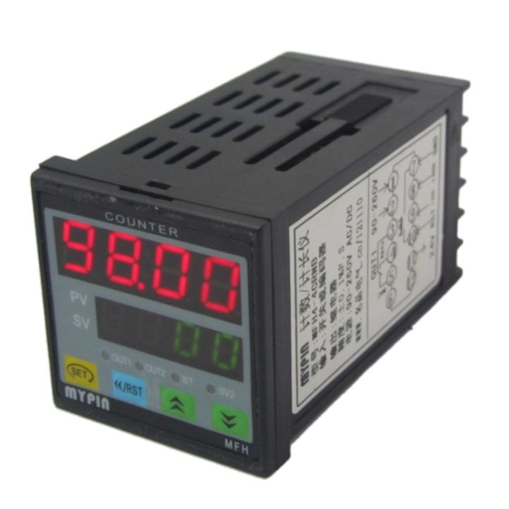 MYPIN 4 Digital Counter Length Counter Length Meter MultiFunctional Intelligent 90260V AC/DC