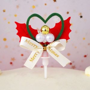 Bayar Di Tempat - Christmas Cake Topper Unik / Hiasan Tusuk Kue Lucu