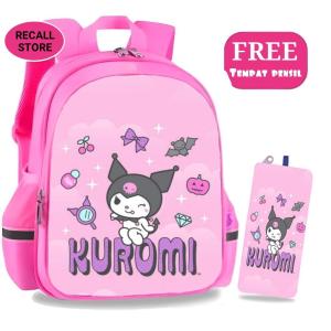 NM-tas ransel anak sekolah sd tk fashion karakter lucu viral karakter kuromi gratis tempat pensil