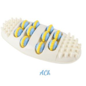 Dụng cụ massage bàn chân hình bầu dục chất liệu nhựa ABS giúp lưu thông mạch máu giảm đau nhức