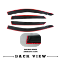 GECA RAIN VISOR ELANTRA 2020 BLACK 1.8MM (11701). 