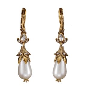 Stylish Dangle Earrings Handmade Pearls Earrings Vintage Beads Pendant Earrings Perfect for Women Party Accessories