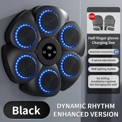 Music Bluetooth Boxing Target Home Boxing Machine Trainer Adult/Children Boxing Wall Target