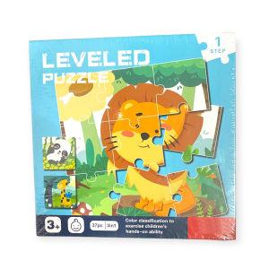 BI Leveled Puzzle 3 in 1 Puzzle Book Magnet Mainan Edukasi Anak T042