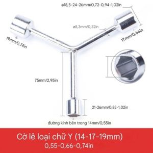 [HCM] Cờ lê CHỮ Y Cờ lê ba chấu Cờ lê tam giác với 7 lựa chọn kích thước -Cozy520