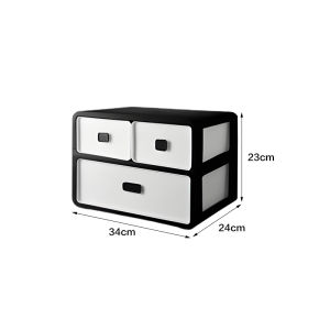 【BELI LOKAL】Dejavu Laci Susun Minimalis Rak Laci Serbaguna Underwear Storage Box Tempat Penyimpanan HLB401