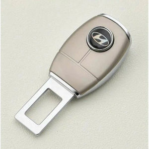 1 Chốt nối ngắt cảnh báo thắt đai an toàn xe ô tô cắm nối tiếp Inox