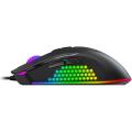 Chuột có dây Gaming Havit MS814 - Hàng chính hãng - LED RGB 16 triệu màu, chống trượt Anti-Slipping, thiết kế cong thái học. 