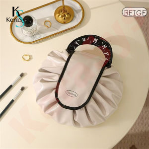 KeraSys ที่เก็บเครื่องสำอาง กระเป๋าเครื่องสำอาง กระเป๋าเครื่องสําอาง แบบพกพา สําหรับเดินทาง สไตล์เกาหลี แฟชั่นสําหรับผู้หญิง กระเป๋าเก็บเครื่องสําอาง PU กระเป๋าเก็บเครื่องสำอางค์ กระเป๋าใส่เครื่องสำอาง