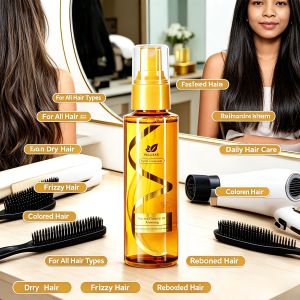 SweetCandi~Coco Fragrance Argan Oil Hair Spray Nourish Repair Split End Make Hair Silky Smooth Shiny