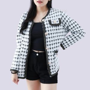 ELYCLOTH | GEBBY CARDIGAN | CARDIGAN RAJUT WANITA PREMIUM FURY KNIT
