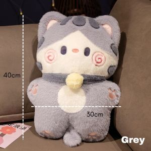 【Hug Cat】 40CM Plushie Plush Soft Stuffed Toy Cute Baby Gift Kitten Pillow Bantal Kucing Comel 猫玩偶公仔