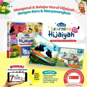 MY FIRST LEARNING HIJAIYAH BoardBook - HEWAN HEWAN DALAM ALQURAN & HADIS