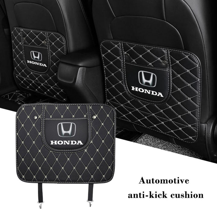 Car Seat Back Protector Cover Clean Anti Mud Dirt Cushion Kick Mat Pad For  Honda Civic XR-V CR-Z CRV HRV City Accord Legend Jazz VTi Fit Mobilio VEZEL 