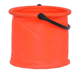 Kids Foldable Sand Play Bucket Leak Proof Design Outdoor Summer Gardening Tool For Beach Pool Activities Easy Carry Storage