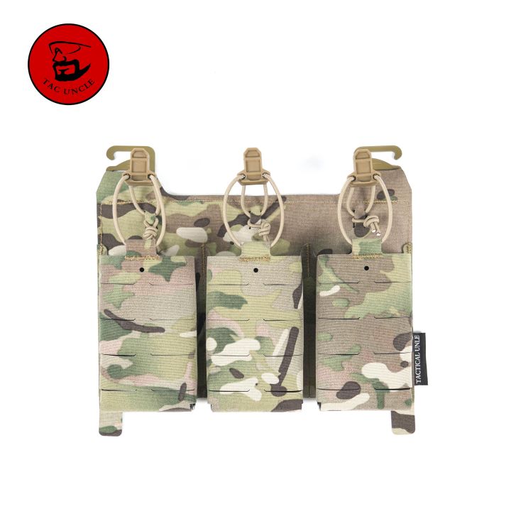Panneau Dorsal Tactique MOLLE Pour Gilet Pare-balles FCPC V5 - Avec Fermeture éclair - Pour Airsoft