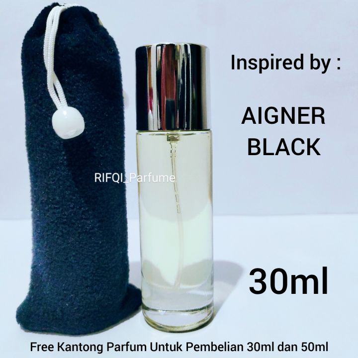 Inspired Parfume AIGNER BLACK Parfum Refill Isi Ulang Berkualitas