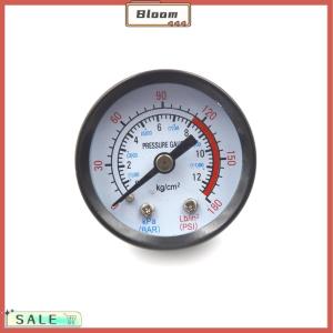 Follow Get New[Bloom Z] 10mm Thread Gas Air Pump Pressure Gauge Compressor Manometer 0-12BAR 0-180PSI 10mm Thread Gas Air Pump Parts Pressure Gauge Compressor Manometer 0-12BAR 0-180PSI 10mm Thread Gas Air Pump Pressure Gauge Compressor Manometer Tool 0-1