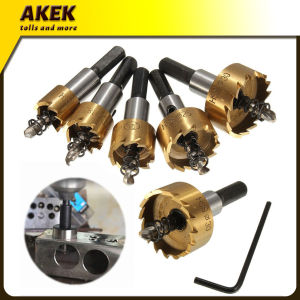 【ready stock】5pcs HSS Drill Bit Hole Saw Tooth Set Stainless Steel Metal Alloy Cutter 16-30mm