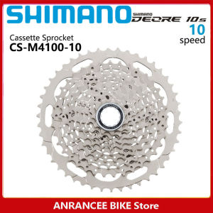 Shimano DEORE M4100 Cassette 10 Speed MTB Mountain Bicycle CS M4100 11-42T 11-46T Cassette Original Bike Accessories