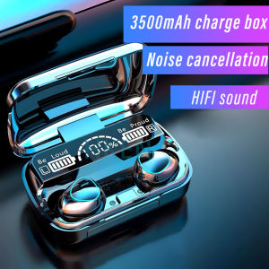 LED Display TWS Charging Wireless Headphones Hands-Free Headphones Handset Phone Earbuds Wireless Headphones Bluetooth V5.0 TWS Wireless Headphones LED Display with Headphones with Microphone